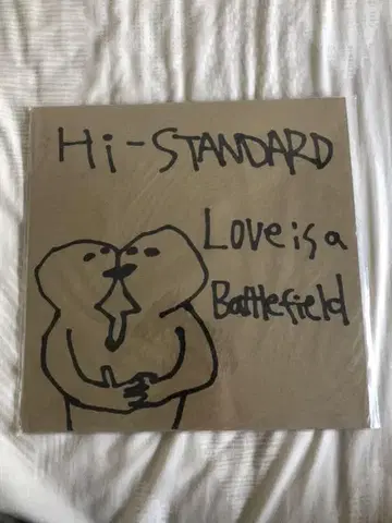Hi-STANDARD 레코드 LOVE is a Battlefield