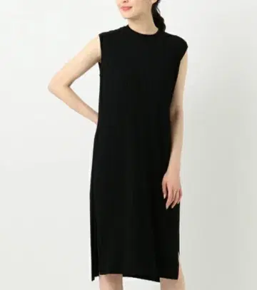 레이온 폴리에스테르 스트레치 와이드 리브 원피스 23구
