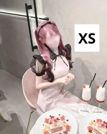 미셸 마카롱 이모 도트 튤 컬러 원피스 핑크 허니 뮤우