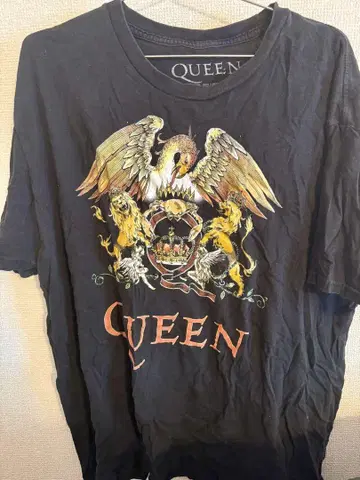 QUEEN 그래픽 티셔츠 XL 블랙
