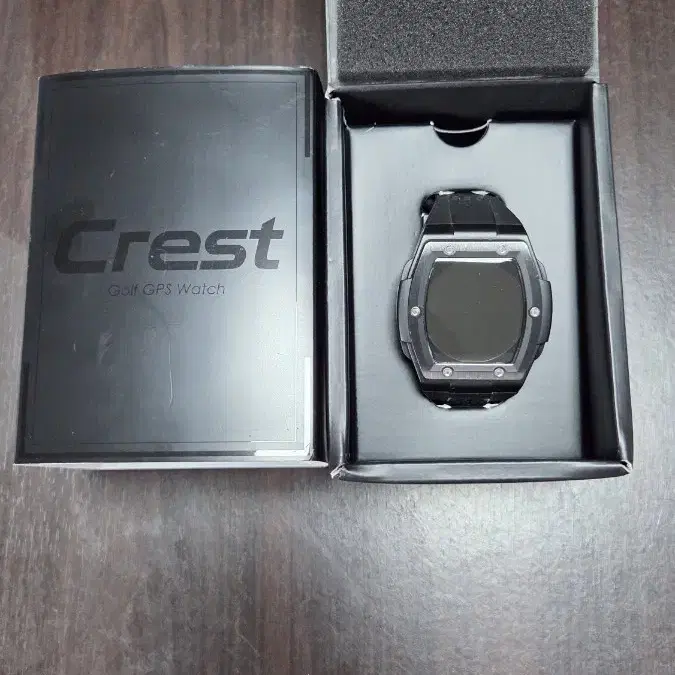 Crest Golf GPS Watch ブラック SHOT NAVI Crest Black Golf Watch GPS Rangefinder on Bunjang