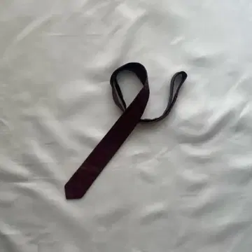 빈티지 이탈리아산 가죽 좁은 넥타이