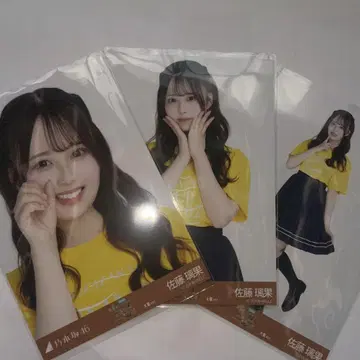 노기자카46 브로마이드 사토 리카 라이브 티셔츠 오사카 컴프