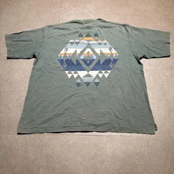 Pendleton niko and 티셔츠 반팔 콜라보 그린 카키 L