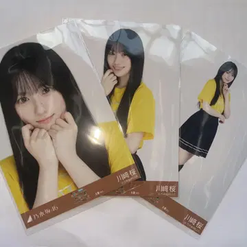 노기자카46 브로마이드 카와사키 사쿠라 라이브 티셔츠 오사카 컴프