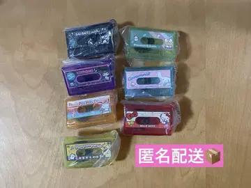 산리오 캐릭터즈 카세트 테이프 참 7종 가챠