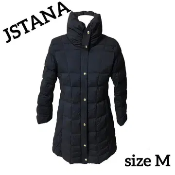 JSTANA 다운 페더 코트 퀼팅 블랙 검정 M 사이즈