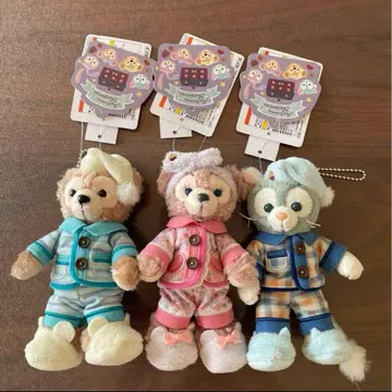 가을 쓰리 오버에 봉제 인형 배지