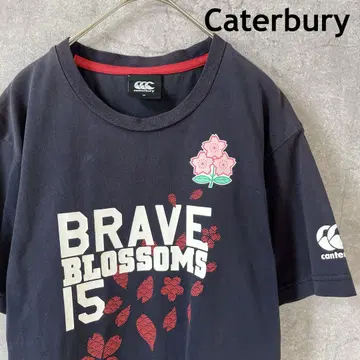 Caterbury BRAVE BLOSSOMS 티셔츠 네이비 M 사이즈
