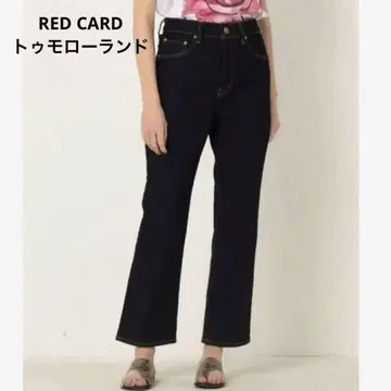 RED CARD TOKYO 투모로우랜드 별주 FEEL 플레어 데님 22