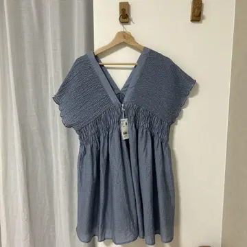 LOWRYSFARM 신상 셔링 튜닉 FS