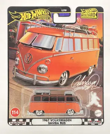 MATTEL 핫휠 불르바드 '67 폭스바겐 삼바 버스