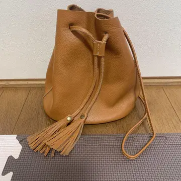 천연 가죽 복조리 백