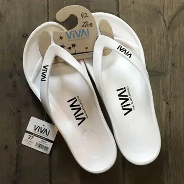 VIVA! 비바 아일랜드 화이트 비치 샌들 27cm