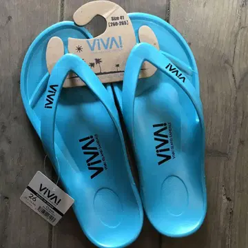 VIVA 스카이블루 플립플랍 26cm 비치 샌들 오션