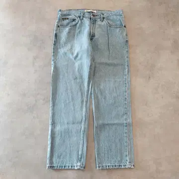 Lee 리 W34 블루 데님 하의 팬츠 구제 의류 파랑 블루 15161