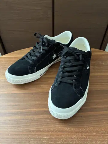 시착만 한 상품 컨버스 CONVERSE 원스타 스웨이드 블랙