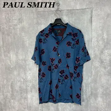 PAUL SMITH 오픈 카라 셔츠 L