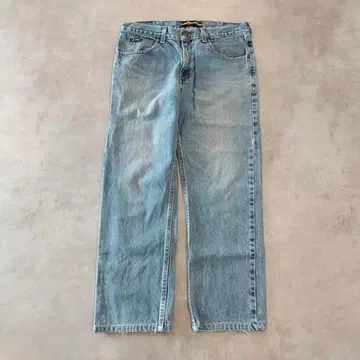 Lee 리 W34 블루 데님 하의 팬츠 구제 의류 파랑 블루 15158