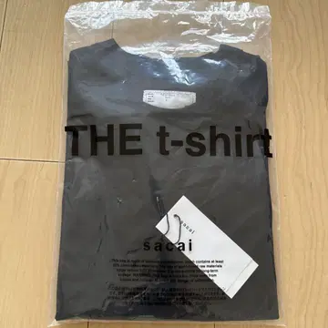 사카이 팩 티 THE T-셔츠 블랙 1장