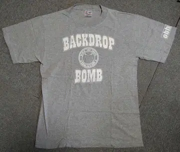 BACK DROP BOMB 티셔츠 L 초기 올드 빈티지 BDB