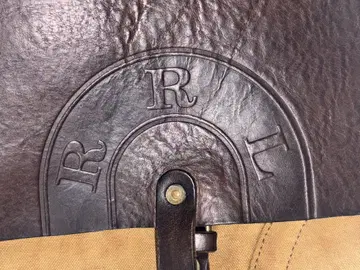 RRL LEATHER/ CANVAS MAIL BAG 메신저