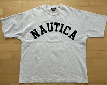 NAUTICA 노티카 아치 로고 티셔츠 그레이 XL