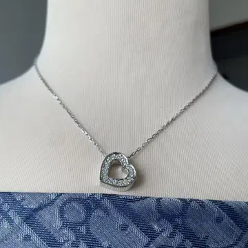 SWAROVSKI 하트 목걸이