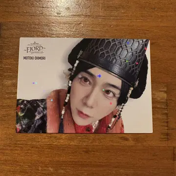 오모리 모토타카 포토 카드 레어 041 피오르드