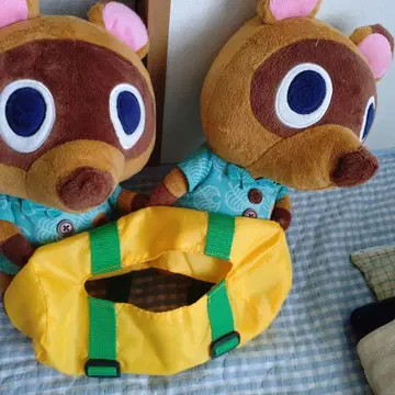 다람쥐 봉제 인형 구명 조끼 포함