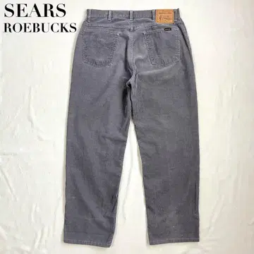 90년대 미국 구제 의류 SEARS ROEBUCKS 코듀로이 팬츠 그레이