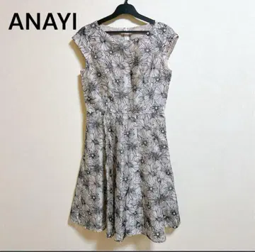ANAYI 꽃무늬 A 라인 원피스 [새상품급]