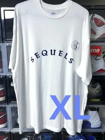 SEQUEL 시퀄 화이트 흰색 티셔츠 XL