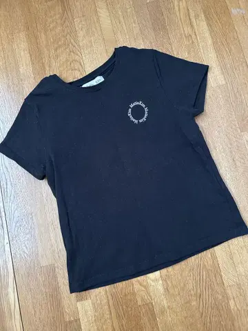 MatinKim MATIN CIRCLE LOGO CROP TOP