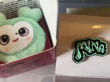 TWICE BABY LOVELYS 랜덤 봉제 인형 반지 미브리
