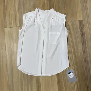 Riranditure 화이트 슬리브리스 셔츠
