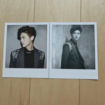 루한 EXO M 폴라로이드 세트 overdose SM 공식
