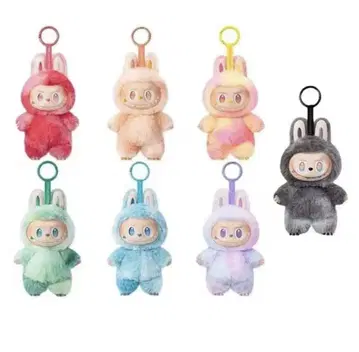 POP MART LABUBU 러브부 러브 봉제 인형 키링