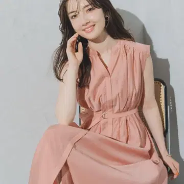 2025년 봄/여름 시어 컬러 프렌치 셔츠 원피스