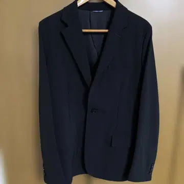 하시모토 준 블랙 싱글 자켓