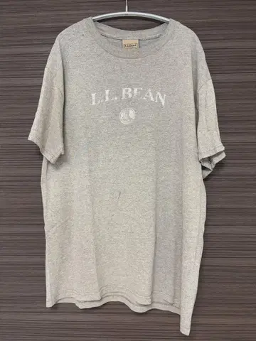L.L. Bean 그레이 티셔츠 구제 의류