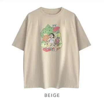 부리아나기간테 Bari Cawaii BIG T-shirt [배송비 포함]