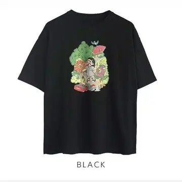 부리아나기간테 Bari Cawaii BIG T-shirt [배송비 포함]