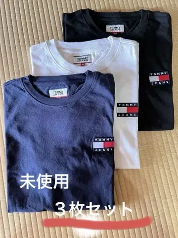 TOMMY JEANS 티셔츠 3장 세트