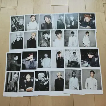 EXO K M 폴라로이드 세트 overdose SM 공식