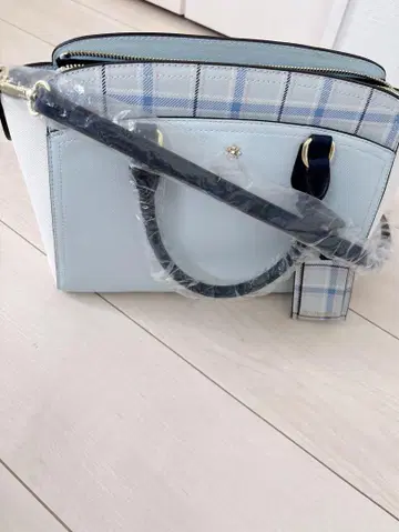 AND CHOUETTE 숄더백 라이트 블루