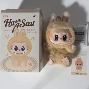 LABUBU POP MART 라부브 have a seat BABA 정품