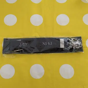 NI KI 숄더 스트랩 블랙