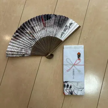 후쿠오카 하카타 기온 야마카사 나카스류 부채 손수건