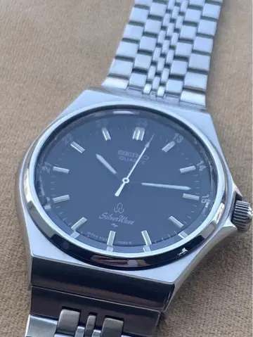 세이코 SEIKO 실버 웨이브 배터리 새상품 새상품급